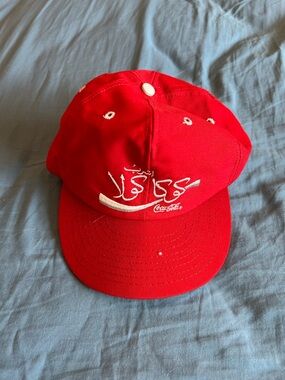 Vintage 90s Rare Coca Cola Morocco SnapBack Hat Adjustable Cap Embroidered